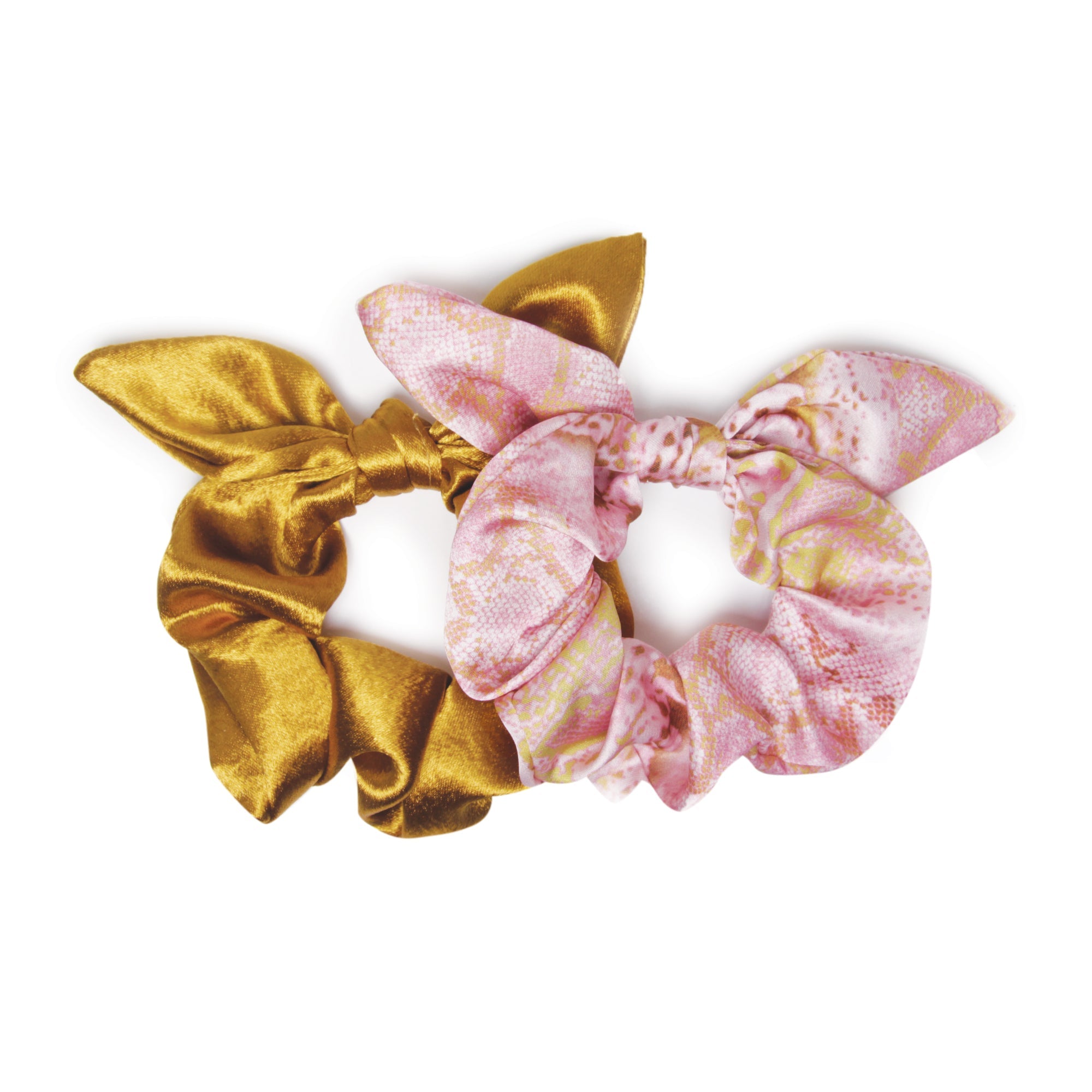 Bow Scrunchies - 2 Pk