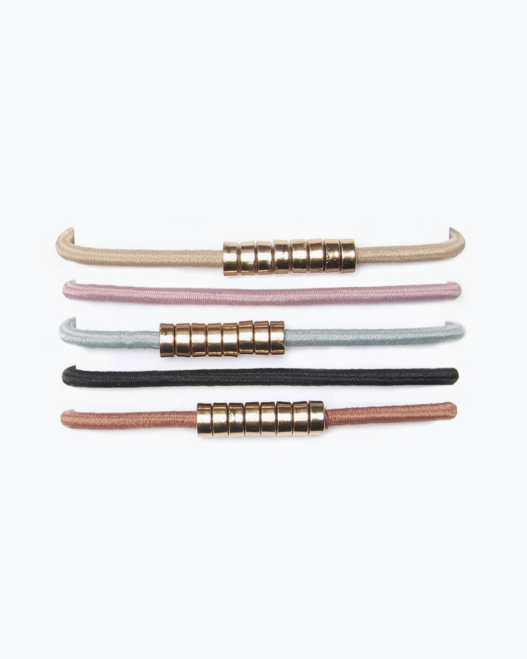 Disk Embellished Hair Ties