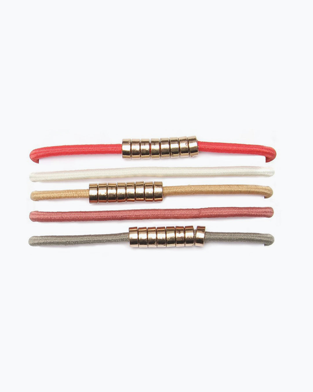 Disk Embellished Hair Ties